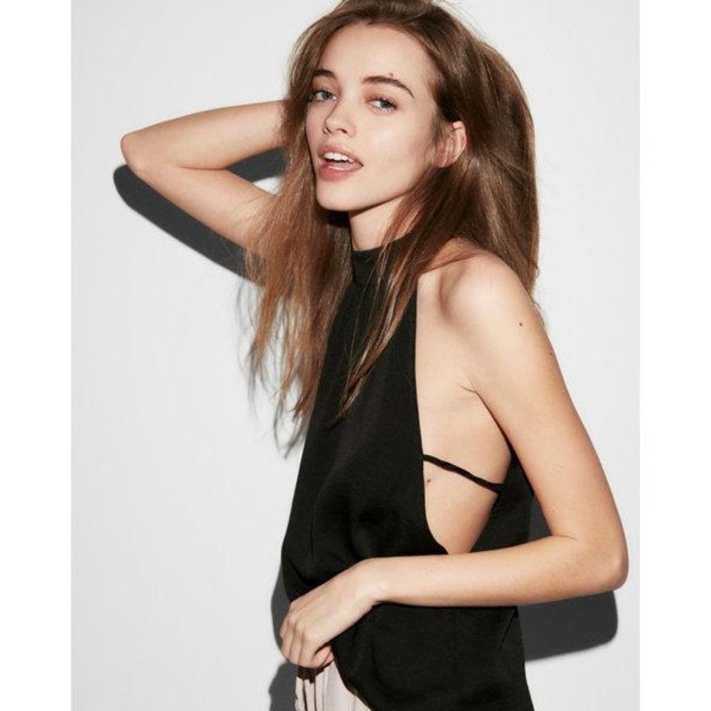 Express High Neck Sleeveless Blouse S
